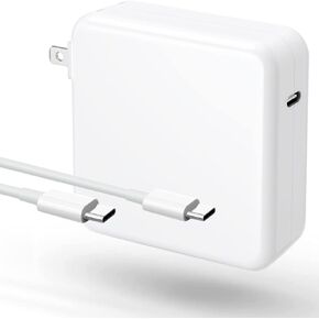 Mac Book Pro Charger - 120W USB C Fast Charger Power Adapter Compatible with USB C Port MacBook Pro & MacBook Air 13, 14, 15, 16 inch, New ipad Pro and All USB C Device, 6.6ft USB-C to C Charge Cable