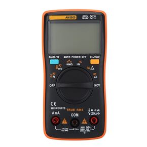 Digital Multimeter, Autoranging Multimeter Kit, ANENG AN8009 Digital Multimeter Tester with Test Probe AC DC Voltage Electronic, clamp Meters