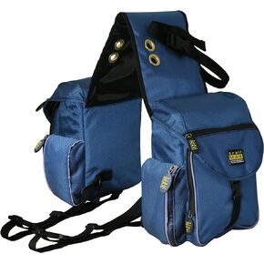 TrailMax 500 Series Insulated & Padded Back Saddle Bags for Trail Riding; Padded & Insulated Saddle Bags for Horses; Padded & Insulated Trail Bags for Horses