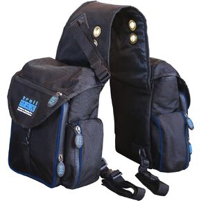 TrailMax 500 Series Insulated & Padded Back Saddle Bags for Trail Riding; Padded & Insulated Saddle Bags for Horses; Padded & Insulated Trail Bags for Horses