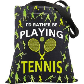 FUSTMW Tennis Tote Bag Gifts Tennis Player Gifts for Women Tennis Lover Gifts Tennis Team Gifts Tennis Canvas Tote Bag