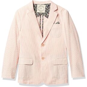Brooklyn Brothers Boys' Classic Seersucker Blazer