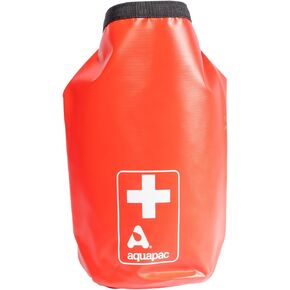 Aquapac Waterproof First Aid Kit Dry Bag for Emergency Use with Secure Buckle - Red