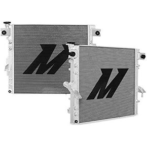 Mishimoto MMRAD-WRA-07V2 Aluminum Radiator Compatible With Jeep Wrangler JK 2007-2017 Silver