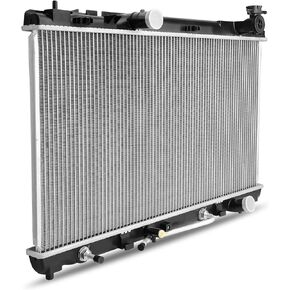 DWVO Radiator Complete Radiator Compatible with 2007-2011 Camry L4 2.4L, 2010-2011 Camry 2.5L 4CYL DWRD1081