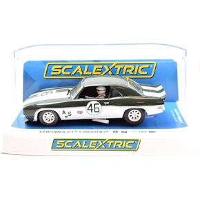 Scalextric 1969 Chevrolet Camaro Trans-Am #46 1:32 Analog Slot Race Car C4452