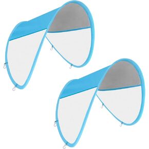 Adnee 2 Pack Baby Swim Float Removable Canopy-Sun Protection Canopy for Baby-UPF50+ Proof Canopy-Sunscreen Coating,Compatible for Mambobaby Floats ﻿