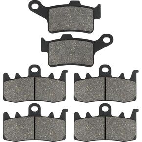 ZICOO Front & Rear Brake Pads for Can-Am Spyder RT RT-S RS RS-S ST F3 F3-S F3-T 2013 2014 2015 2016 2017 2018 2019 2020 2021 2022