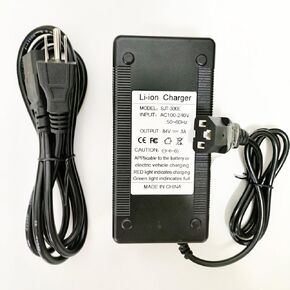 [Verified Fit] 84V 3A 3-Pin Plug for 72 Volt Lithium Battery Charger for 72V(20S) 12AH 20AH 30AH Li E-Bikes & Scooters and More Electric Bicycle 84 Volt 3 Amp Max