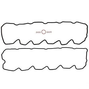 CNS Valve Cover Gasket Set (Upper & Lower) Compatible with 03-05 Dodge 5.9L (359) L6 Diesel OHV TURBOCHARGED