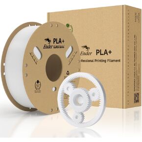 Creality PLA Plus Filament, 1.75mm PLA+ PLA Pro Filament Stronger Toughness Smooth Printing Dimensional Accuracy +/- 0.02mm 1kg(2.2lbs) Roll Cardboard Spool Fit for Most FDM 3D Printers (Apple Green)