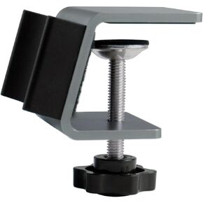 Rockhouse Guitar Dock Desk Clamp Neck Stand Portable Guitar Rest Accessories for Single Acoustic, Electric, Bass, fits Table Tops up to 3.5cm Thick (Metal)