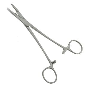 DEXSUR Olsen Hegar Needle Holder, Professional Medical Surgical Holders Stainless Steel, 5.5 Inch