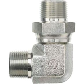 Brennan Industries 5700-06-06-FG تركيب أنبوب الكوع من الفولاذ المطروق 90 ​​درجة، 3/8"-18 NPTF x 3/8"-18 NPTF in Kuwait