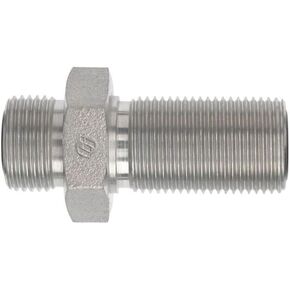Brennan Industries FS2700-06-06 تركيب ختم الوجه على شكل حرف O من الصلب، 11/16 بوصة - 16 NPT × 11/16 بوصة - 16 خيط NPT، 3/8 بوصة ختم وجه ذكر × 3/8 بوصة ختم وجه ذكر in Saudi Arabia