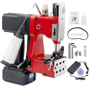 Battery Bag Sewing Closing Machine Brushless Motor Cordless Portable Bag Closer Stitcher Packing Machine