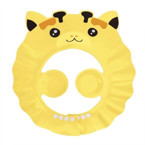 Baby Shower Cap Shampoo Cap Bath Visor Hat Kids Hair Washing Shampoo Shield Adjustable Waterproof Bath Shield Visor for 0-8 Years
