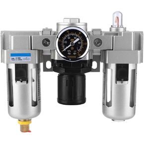 AC3000 SMC Oil Water Separator Pneumatic Lubricator Air Filter Regulator Water Trap Separator Air Compressor Filter Air Drying System Air Compressor Accessories