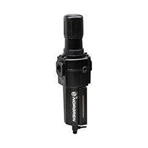 B74G-4AK-QD3-RMN : Norgren Excelon B74G Series, Filter/Regulator, Relieving, 1/2 PTF, Knob Adjust, Manual Drain, Metal Bowl with