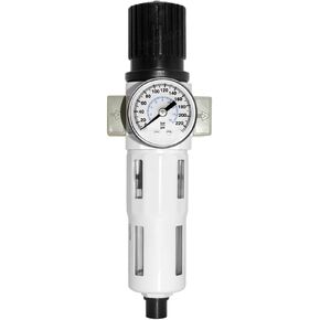Beduan Compressed Air Pressure Regulator Filter 1/4"NPT,Water/Oil Trap Separator Combo Tool Compressor Filter(MINI)