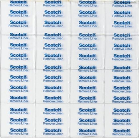 Scotch Removable Clear Double-Sided Mounting Squares, 35 Counts, 0.68" x 0.68" in, Holds Up To 1 lbs., Removes Easily Without Leaving Any Residue, Designed for Hanging Artwork, Photos & Cards (859) in Saudi Arabia