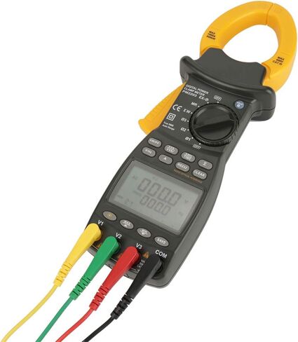 جهاز قياس المشبك الاحترافي من Jeanoko MS2203 مقياس رقمي متعدد 3 مراحل لعامل الطاقة جهاز قياس المشبك الرقمي in Saudi Arabia