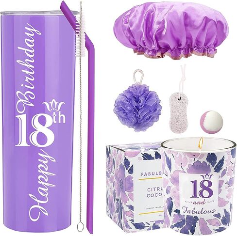 18th Birthday Gifts for Girls, 18th Birthday Tumbler, Gifts for 18th Birthday Girl, Happy 18th Birthday Gift, 18th Birthday Party Supplies, Happy 18th Birthday, 18th Birthday Decorations in Saudi Arabia