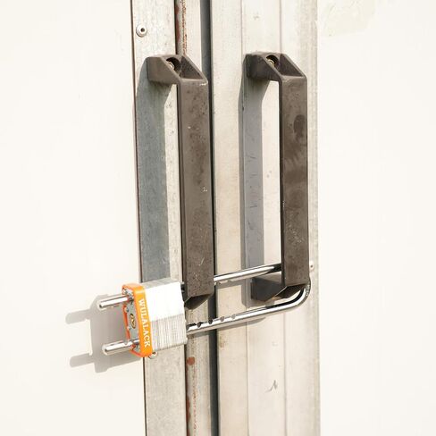 Padlock with Key, WULALACK 2 inch Wide Laminated Steel Keyed Padlock with Adjustable Shackle, Long Shackle Pad Lock with 2 Keys in Saudi Arabia
