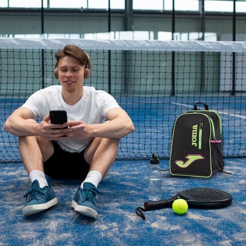 Joma Padel Bag Paddle Bag for All Padel Racket - Racket Bag for Men & Women - Pala Padel Bag - Padel Tennis Bag - Multiple Pockets and Shoe Bag, Open Bagpack in Saudi Arabia