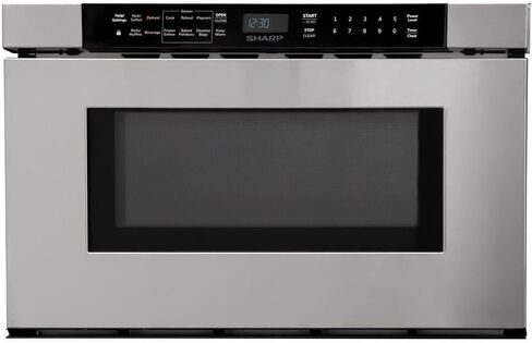 SHARP SMD2440JS 24 in. 1.2 cu. ft. Built-In Stainless Steel Microwave Drawer Oven in Saudi Arabia