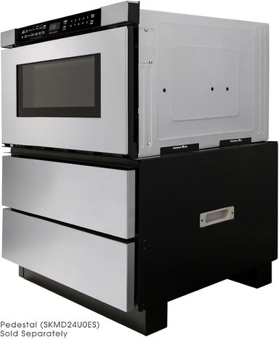 SHARP SMD2440JS 24 in. 1.2 cu. ft. Built-In Stainless Steel Microwave Drawer Oven in Saudi Arabia