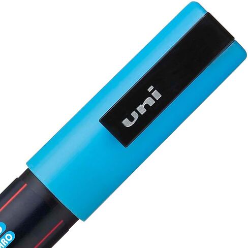 uni POSCA PC-3M Water-Based Paint Markers, Reversible Fine Tip, Assorted Colors, Pack Of 8 Markers in Saudi Arabia