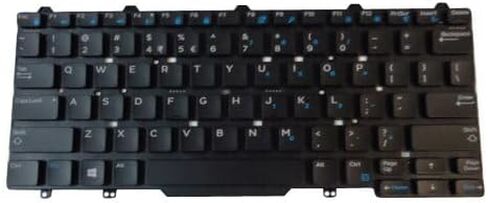 DUERDU New for Dell Latitude 3340 3350 E5450 E7450 Keyboard 94F68 094F68 41MMG 041MMG 9Z.NB2UW.A1D NSK-LKAUW PK1313D3A00 in Kuwait