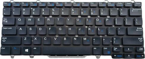 DUERDU New for Dell Latitude 3340 3350 E5450 E7450 Keyboard 94F68 094F68 41MMG 041MMG 9Z.NB2UW.A1D NSK-LKAUW PK1313D3A00 in Kuwait