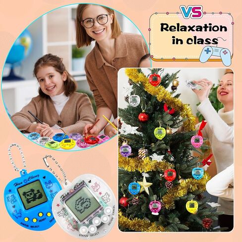 conagel 18 جهاز كمبيوتر شخصى على شكل قلب الحيوانات الأليفة الافتراضية المفاتيح الإلكترونية الرقمية الحيوانات الأليفة المفاتيح المحمولة لعبة الحنين لعبة للأطفال عيد ميلاد هدايا حفلة جودي حقيبة الحشو in Kuwait