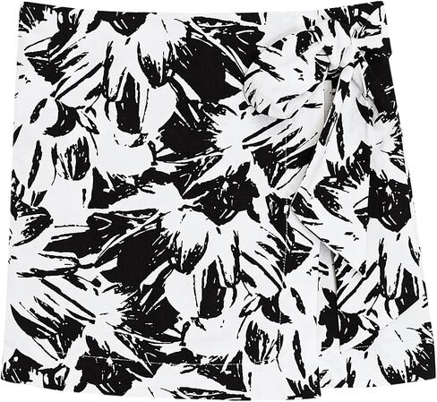 Club Monaco Women's Sarong Style Mini Skort in Saudi Arabia