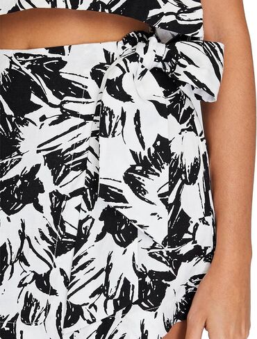 Club Monaco Women's Sarong Style Mini Skort in Saudi Arabia
