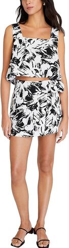 Club Monaco Women's Sarong Style Mini Skort in Saudi Arabia