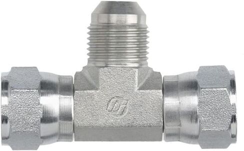 Brennan Industries 6603-16-16-16-FG Forged Steel Tee Tube Fitting, 1-5/16"-12 SAE x 1-5/16"-12 SAE x 1 5/16"-12 SAE Thread, 1" Female JIC Swivel x 1" Female JIC Swivel x 1" Male JIC in Saudi Arabia