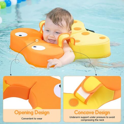 Non Inflatable Underarm Swim Ring for Baby Floats Used by Infants Aged 6-36 Months wimming Pool Floats in Saudi Arabia