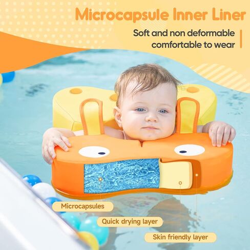 Non Inflatable Underarm Swim Ring for Baby Floats Used by Infants Aged 6-36 Months wimming Pool Floats in Saudi Arabia