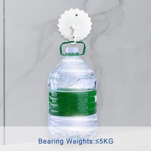 Daksha Ceiling Hooks with Super Glue, Wall Mount Hangers for Hanging Mosquito Nets,Bed Canopies,Plants,Lights,Planters,Lanterns,Bird Feeders,Wind Chimes - Indoor&Outdoor Decoration White Hooks in Saudi Arabia