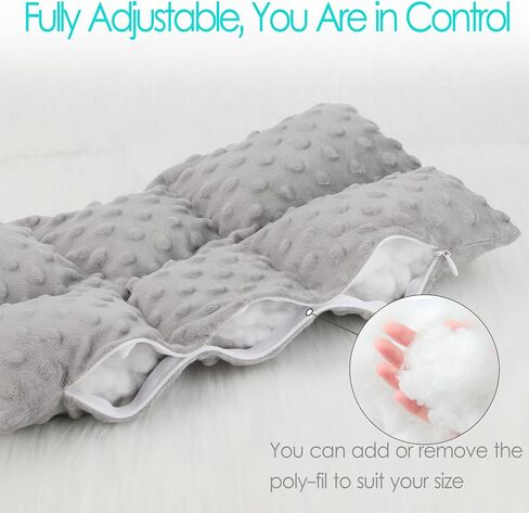 Hola Health Ostomy Seat Belt Protector Stoma Seatbelt Pillow Ostomy Bag Covers Colostomy Pouch Supplies Post Surgery Recovery for Women Men Minky Dot Gray in Kuwait