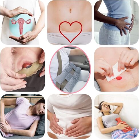 Hola Health Ostomy Seat Belt Protector Stoma Seatbelt Pillow Ostomy Bag Covers Colostomy Pouch Supplies Post Surgery Recovery for Women Men Minky Dot Gray in Kuwait