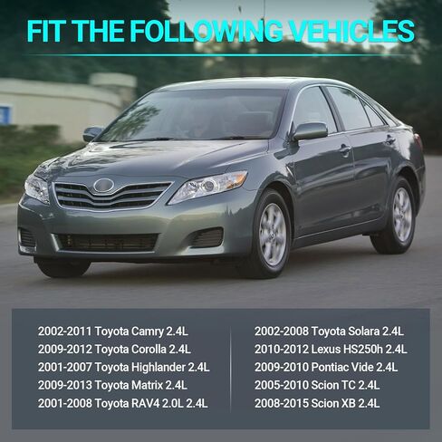 مجموعة حشية غطاء الصمام - متوافقة مع 2.4L Toyota Camry Corolla RAV4 Highlander Matrix، Lexus HS250h Pontiac Vibe، Scion TX XB - استبدال 11213-0H040 11213-28021 VS50530R in Kuwait