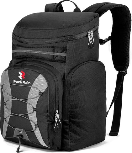 ROCKRAIN Ski Boot Bag Backpack: 55L Large Ski Snow Bag Backpack - Waterproof Ski Snowboard Pack for Winter in Saudi Arabia