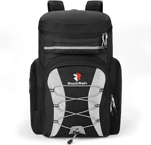 ROCKRAIN Ski Boot Bag Backpack: 55L Large Ski Snow Bag Backpack - Waterproof Ski Snowboard Pack for Winter in Saudi Arabia