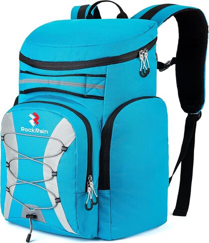 ROCKRAIN Ski Boot Bag Backpack: 55L Large Ski Snow Bag Backpack - Waterproof Ski Snowboard Pack for Winter in Saudi Arabia