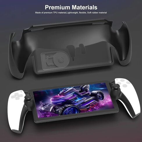حافظة WUXIDIXI Playstation Remote Player، حافظة واقية أنيقة ومريحة لجهاز PS5 Portal Remote Player - أسود in Saudi Arabia