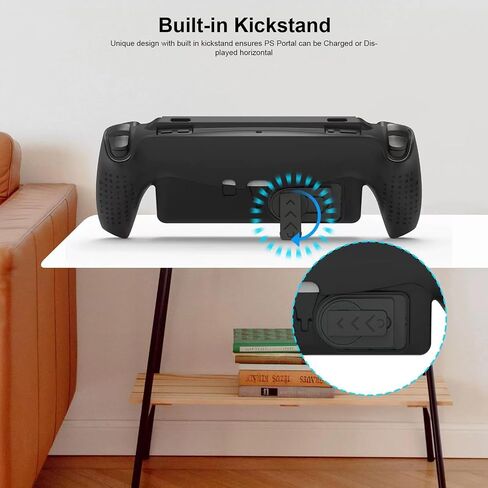 حافظة WUXIDIXI Playstation Remote Player، حافظة واقية أنيقة ومريحة لجهاز PS5 Portal Remote Player - أسود in Saudi Arabia